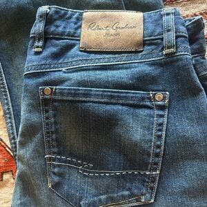 Robert Graham Denim Jeans with Classic Stitching